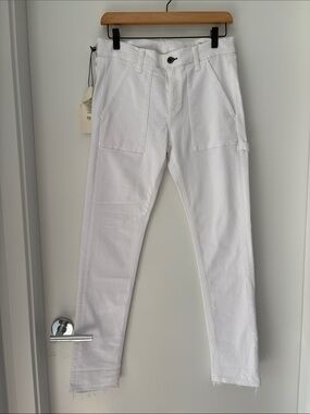 rag & bone White Slim Women's Jeans